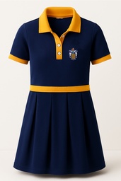 Polo Dress - Navy