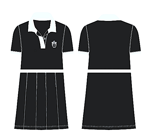 Polo Dress - White
