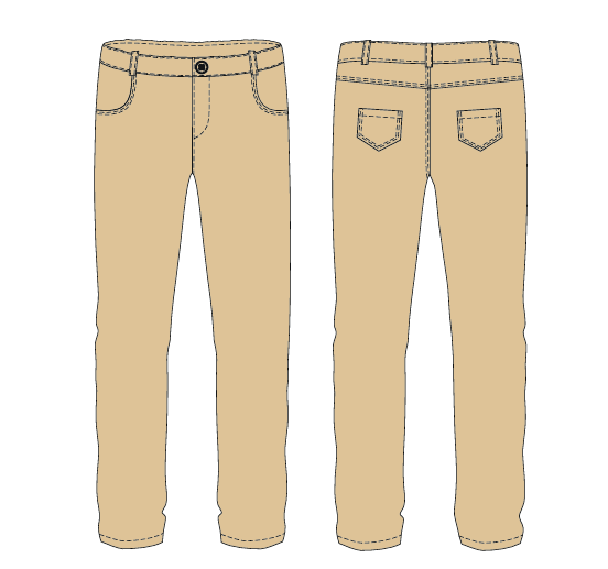 Pants - Camel