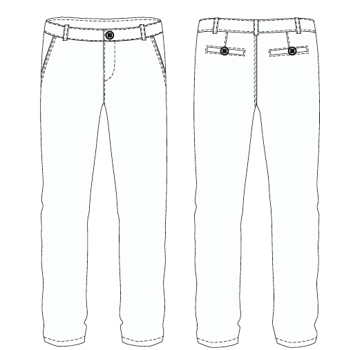 Pants - White